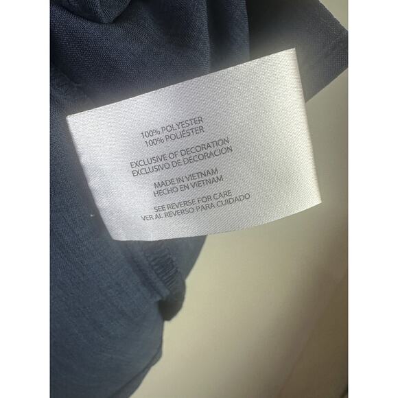 NWT Orvis Cross Hatch Short Sleeve Button Up Tech Shirt UPF Blue Men's Size XXL - Picture 9 of 11